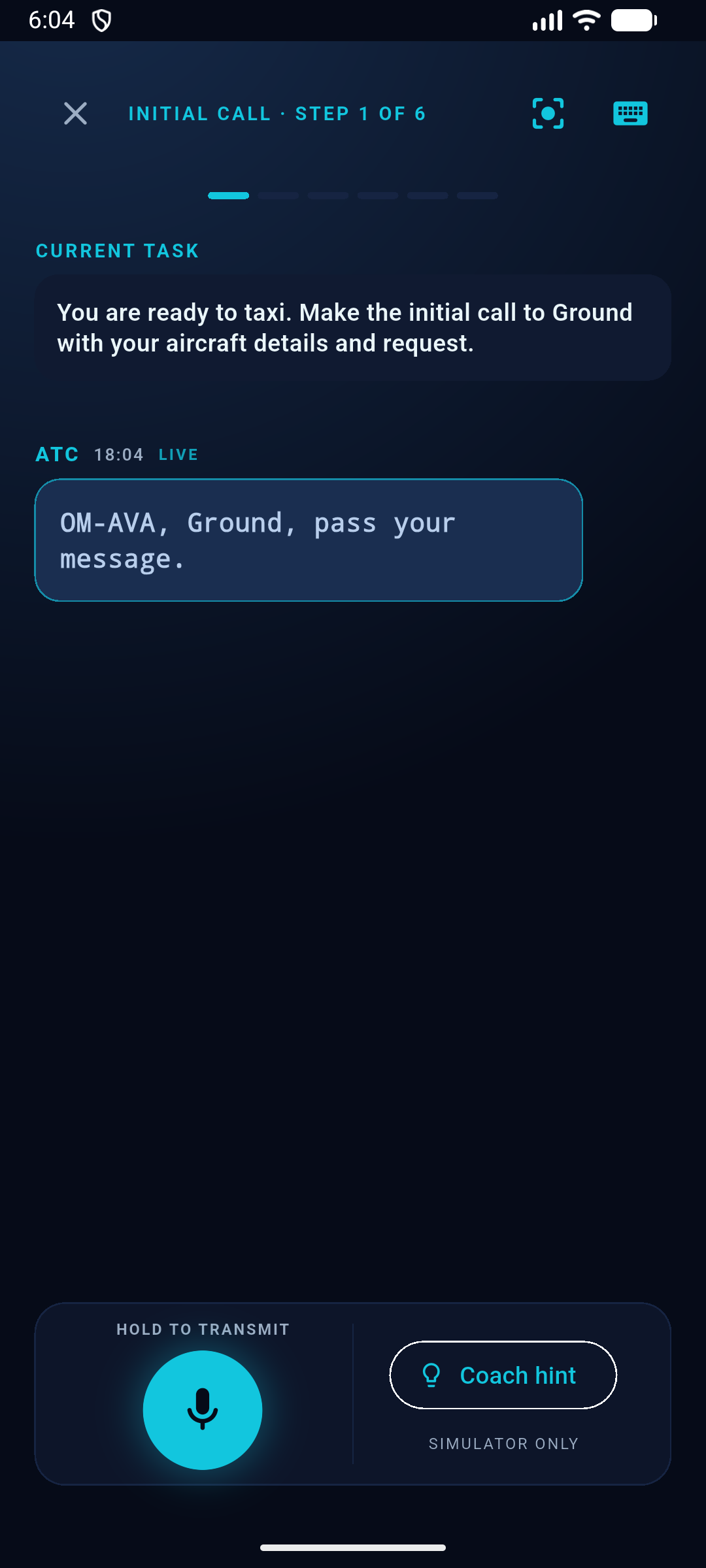 Live ATC conversation